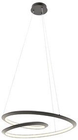 Redo 01-3378 - LED fényerőszabályozható kábeles csillár STORM LED/60W/230V fekete