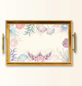 Üveg tálca, 38×24 cm – TPEA9793