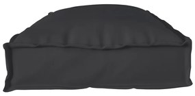 Raklap párna padhoz Fekete 100 x 40 x 8 cm Oxford szövet