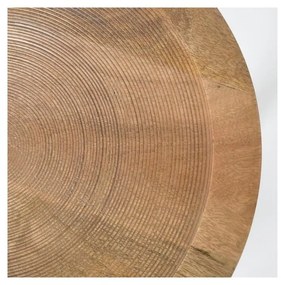 Dendron mangófa tárolóasztal, ⌀ 60 cm - Zuiver