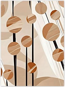 Poszterek 100x135 Bézs az oszlopokon