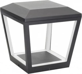 NOVOLUX 911A-L0118A-04 BLED Modern Kültéri Állólámpa Antracit, Átlátszó LED IP65