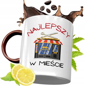 Bordó Bögre Fodrásznak Születésnapi Ajándék fényképes nyomtatással