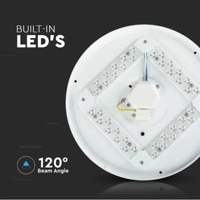 LED Mennyezeti lámpa LED/18W/230V á. 31 cm 3000/4000/6400K