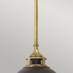 Hinkley HK-AMELIA-P-S-RB - Csillár rúdon AMELIA 1xE27/60W/230V réz