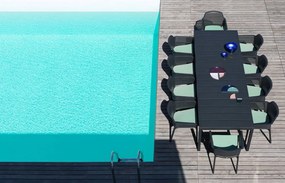 Nardi Net párnával - Rio 210 bővíthető asztal 10 személyes több színben