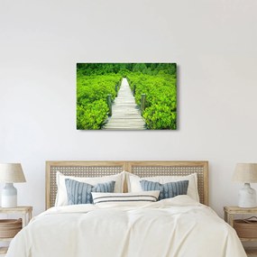 Kép - fa járda (90x60 cm)