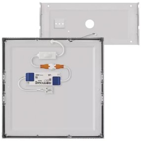 LED Mennyezeti lámpa LED/28,5W/230V 3000/3500/4000K 30x30 cm króm