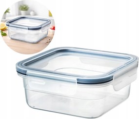 Uzsonnás doboz 750 ml-es ételtároló fedővel mikrohullámú sütőhöz