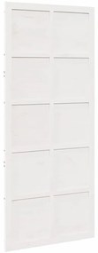 Istállóajtó Fehér 90 x 210 cm Tömör fenyőfa