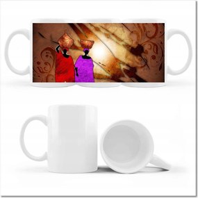 Afrikai fényképes bögre