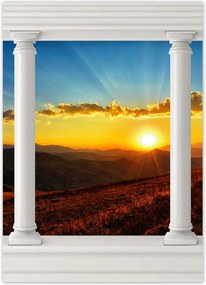 Poszterek 50x70 Gyönyörű naplemente