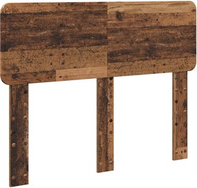 vidaXL Fejtámla Öreg fa 120 cm Faanyag