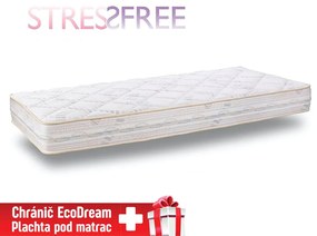 DreamBed StressFree memóriahabos matrac - 95x200cm
