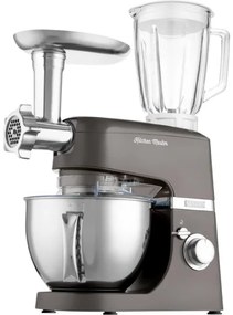 Sencor - Konyhai robotgép rozsdamentes acél tállal 1000W/230V szürke