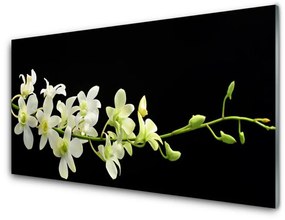 Modern üvegkép Virág növény természet 120x60cm
