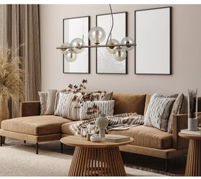 ITALUX PND-406007-7-HBR - CANELLO 7xG9/5W/230V függeszték, réz