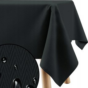 Abrosz foltálló asztal Filumi Fekete 140x340