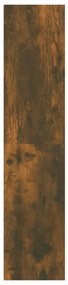 füstös tölgyszínű könyvszekrény/térelválasztó 100x30x135 cm