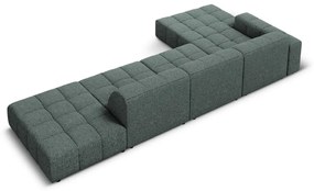 Türkiz sarokkanapé (bal oldali) Chicago – Cosmopolitan Design