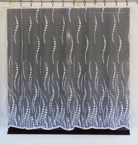 Mg Függöny 86/100 Fehér 390x140 készre szerelt K szalaggal