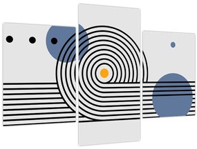 Kép - Minimalista absztrakció N⁰1 (90x60 cm)