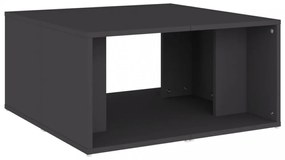 4 db szürke szerelt fa dohányzóasztal 33 x 33 x 33 cm