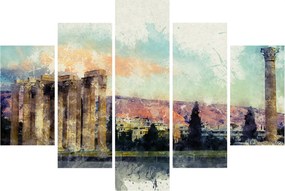 Kép - akropolisz, Athens, Görögország (150x105 cm)