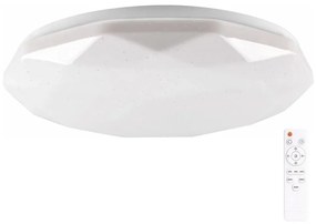 Polux LED dimmelhető fürdőszobai lámpa GALAXY LED/48W/230V 3000-6000K IP44 + távirányító SA1961