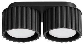 Sollux SL.1788 - AURA spotlámpa 2xGX53/10W/230V, fekete