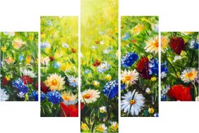 Vadvirágok képe (150x105 cm)