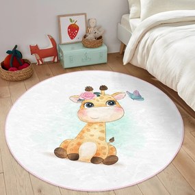 Fehér gyerek szőnyeg ø 120 cm Comfort – Mila Home
