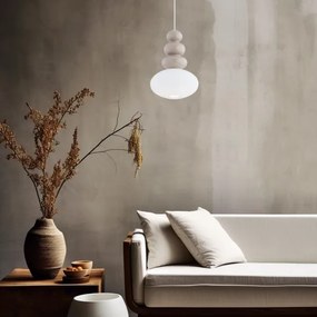 Argon 8819 - Csillár zsinóron DIEGO 1xGU10/5W/230V fehér/szürke