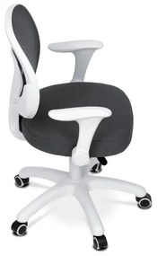 Gyerek Forgószék, Magasságállítás, Szürke Hálós. KA-K1062 GREY