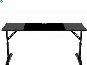 LUMEN RGB LED gamer asztal 140 × 60 cm