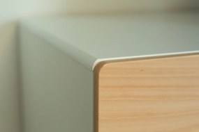 Gyerek komód fehér /bükk  HOPPA