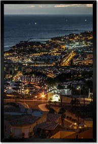 Poszterek keretben 40x60 Esti séta Kilátás