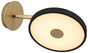 Fekete LED dimmelhető fali lámpa ø 15 cm Asteria Wall Short – UMAGE