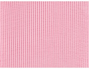 Rózsaszín egyszemélyes pamut ágyneműhuzat 140x200 cm Cheerful – Södahl