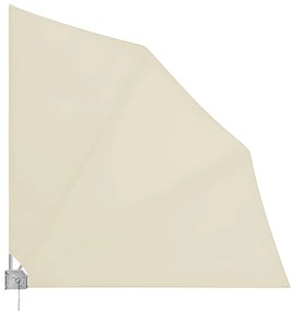 Detex® Erkély összecsukható képernyő 140x140 cm - bézs