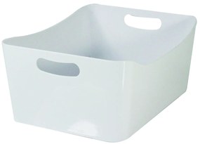 Jocca tárolókosár, 24x33,5x14 cm, műanyag, fehér