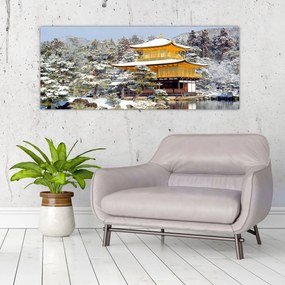 Kép - Kinkakuji, Japán (120x50 cm)