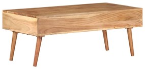 Tömör akácfa dohányzóasztal 100 x 50 x 39 cm