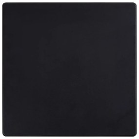 Fekete MDF bárasztal 60 x 60 x 111 cm
