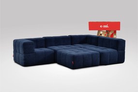 5 Teiliges Modulares Sofa – Blau
