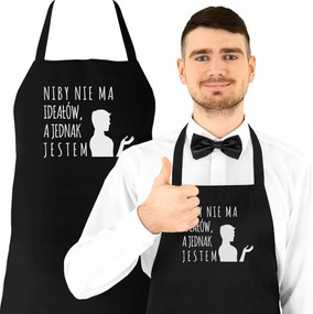 Kötény Férj Barátjának Ajándék Nincs Tökéletes, és a fiúnap