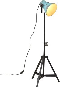 vidaXL kopott kék állólámpa 25 W 35x35x65/95 cm E27