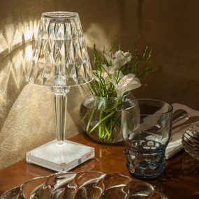 Kartell Battery asztali lámpa, több színben Szín: átlátszó