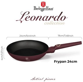 Berlinger Haus Indukciós tapadásmentes Serpenyő 24 cm Leonardo Collection