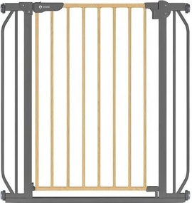 Lionelo - Biztonsági kapu TRUUS SLIM fekete/bézs